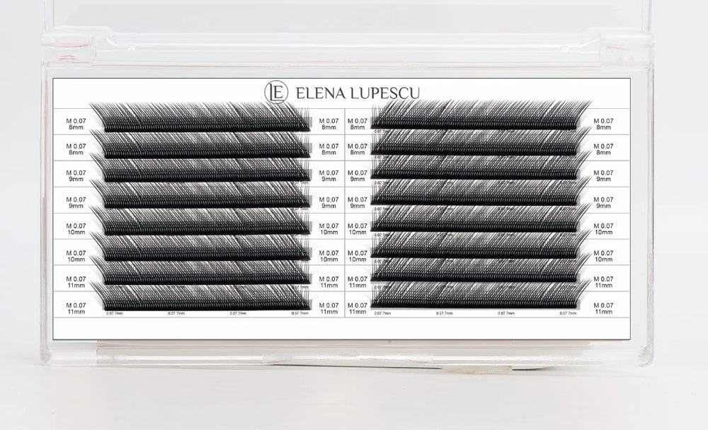 FOX LASHES MIXED - Box 16 linee Ciglia  dalle 8-15