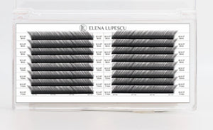 FOX LASHES MIXED - Box 16 linee Ciglia  dalle 8-15