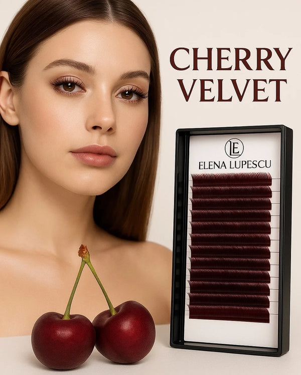 Ciglia EL– CHERRY VELVET– MIX – 20 strisce