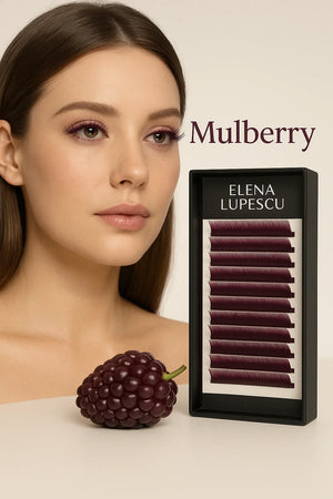 Ciglia EL– MULBERRY– MIX – 20 strisce
